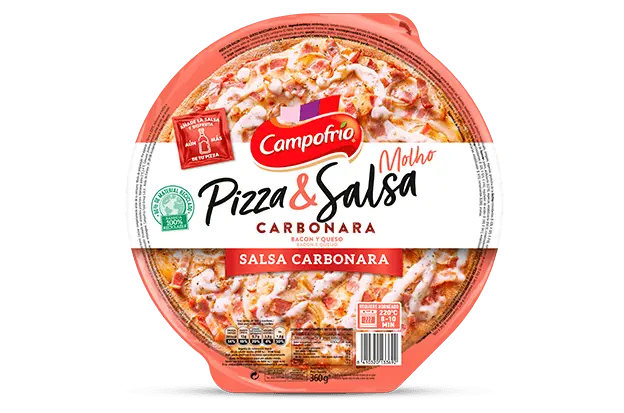 Pizza & Salsa Carbonara