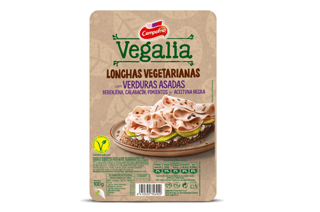 Vegalia Lonchas Vegetarianas — Verduras Asadas