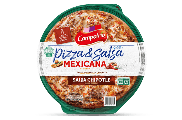 Pizza & Salsa Mexicana (Salsa Chipotle)