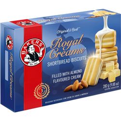 Royal Creams — Shortbread Fourré Amande