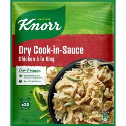 Dry Cook-in-Sauce — Chicken à la King